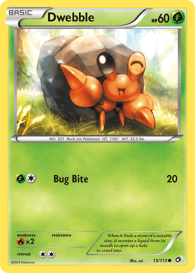 Dwebble — Legendary Treasures #13