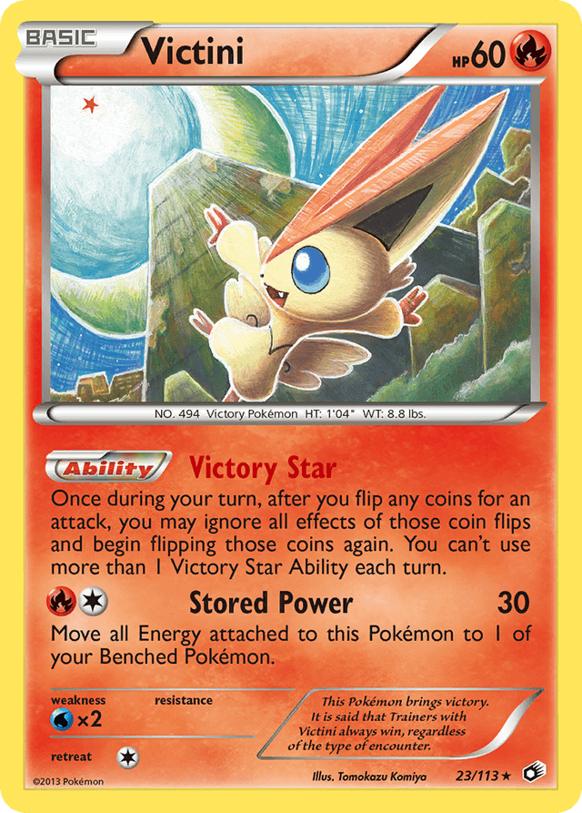 Victini — Legendary Treasures #23