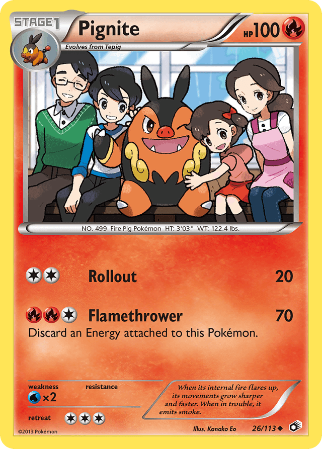 Pignite — Legendary Treasures #26