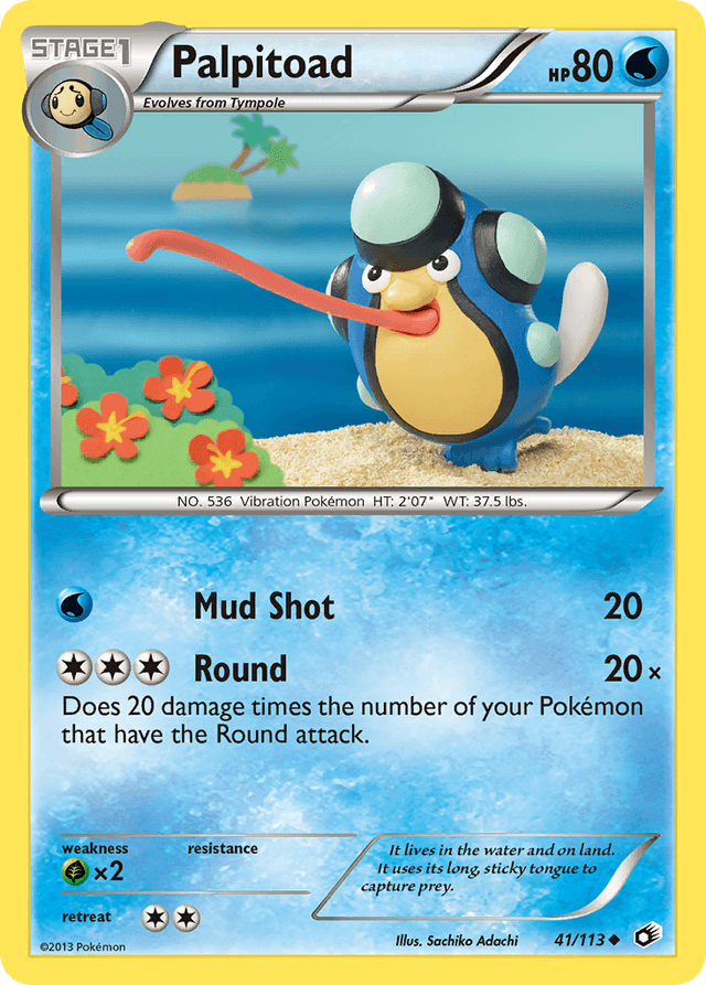Palpitoad — Legendary Treasures #41