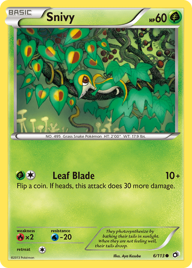 Snivy — Legendary Treasures #6