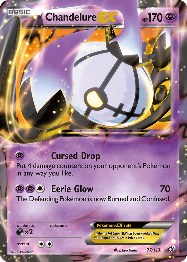 Chandelure-EX — Legendary Treasures #77