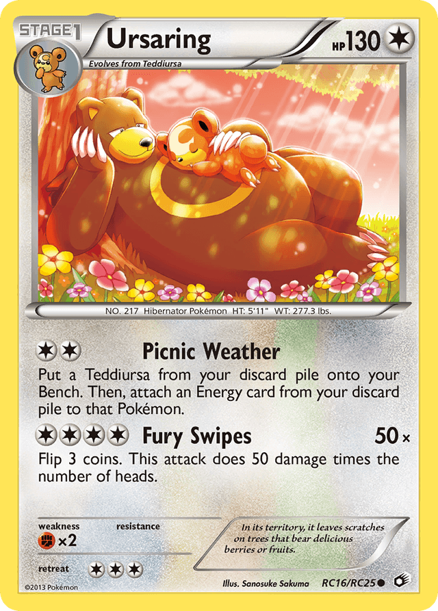 Ursaring — Legendary Treasures #RC16