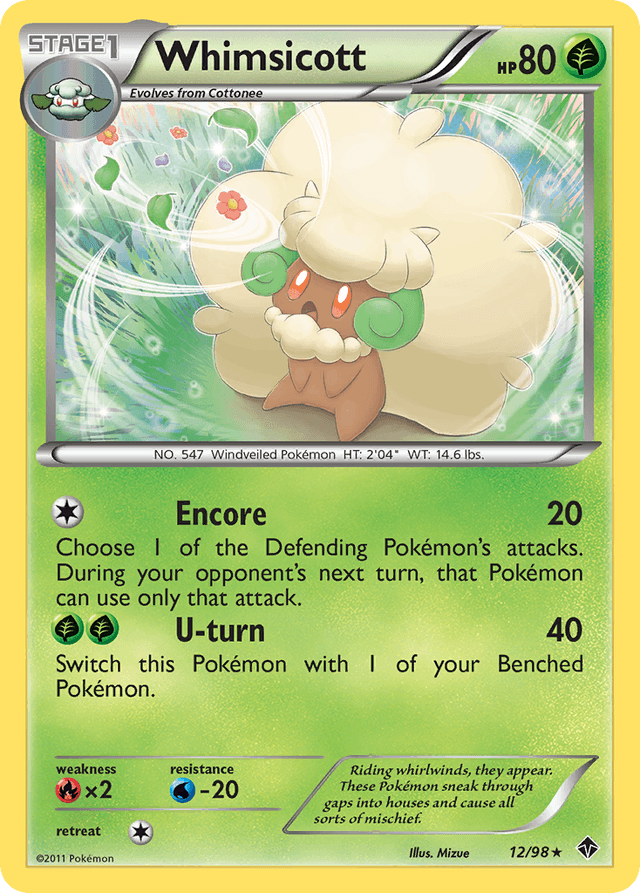 Whimsicott — Emerging Powers #12