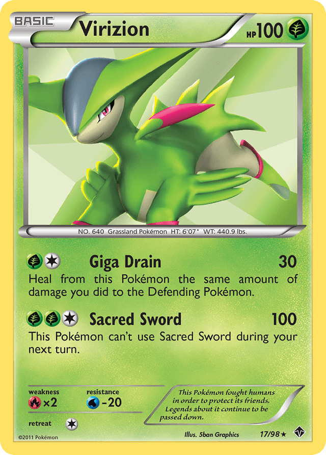 Virizion — Emerging Powers #17
