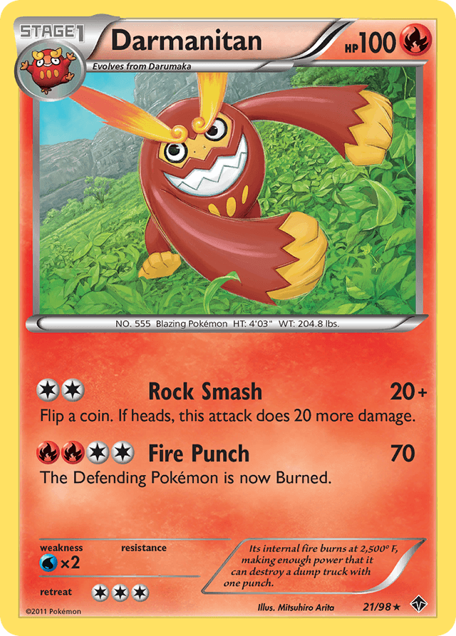 Darmanitan — Emerging Powers #21