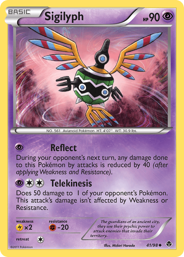 Sigilyph — Emerging Powers #41
