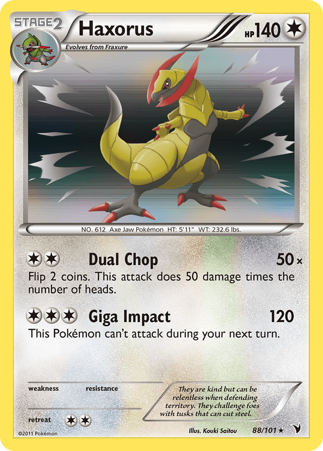 Haxorus — Noble Victories #88