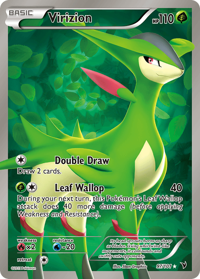 Virizion — Noble Victories #97