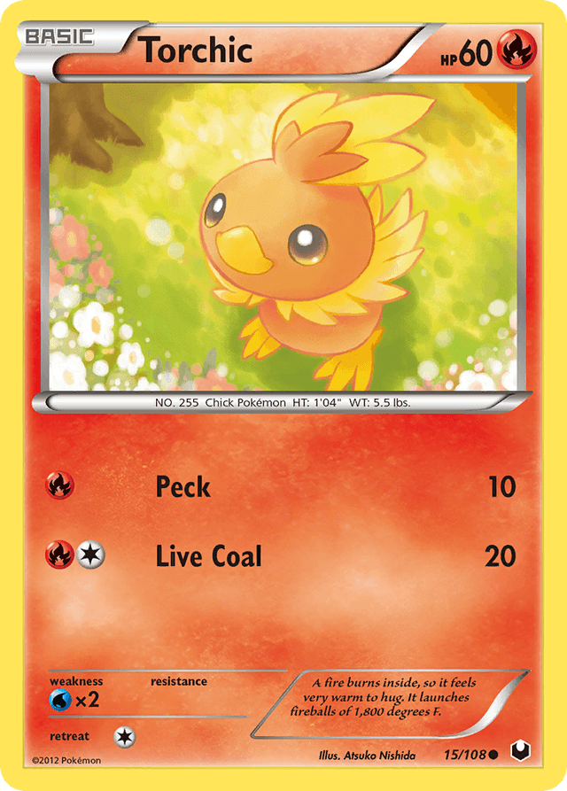 Torchic — Dark Explorers #15