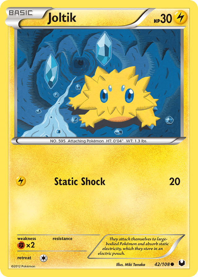 Joltik — Dark Explorers #42