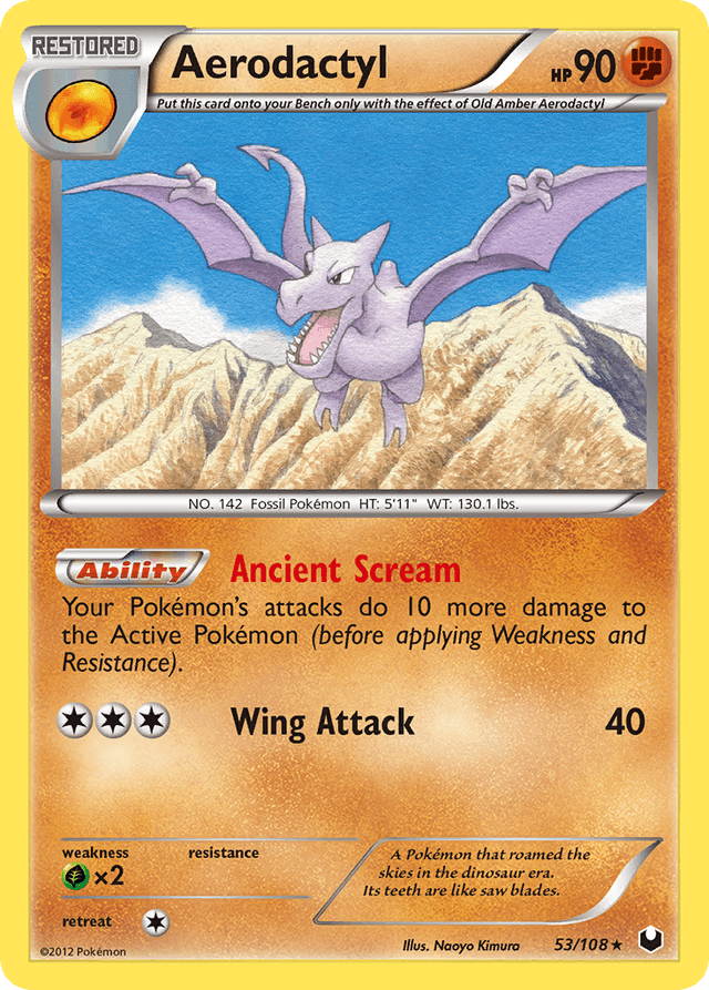 Aerodactyl — Dark Explorers #53