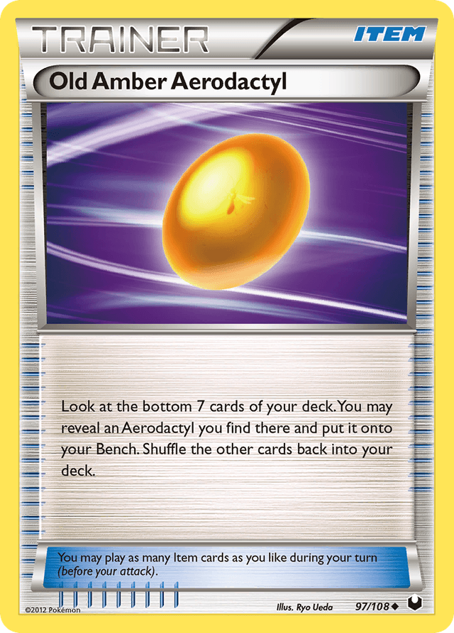 Old Amber Aerodactyl — Dark Explorers #97