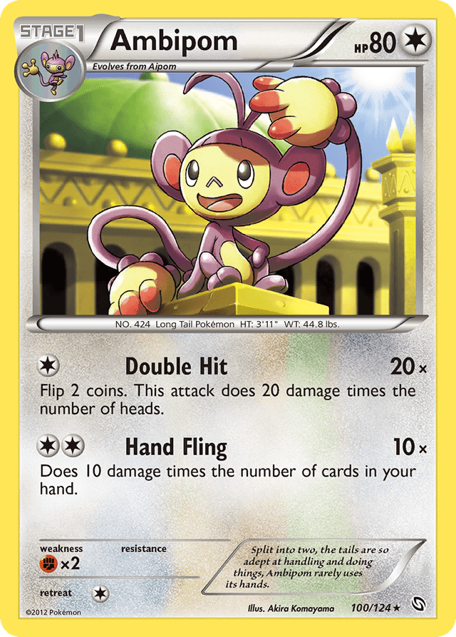 Ambipom — Dragons Exalted #100