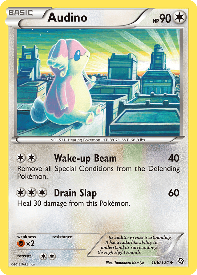 Audino — Dragons Exalted #108