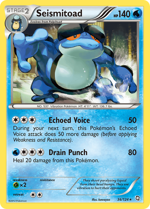 Seismitoad — Dragons Exalted #36