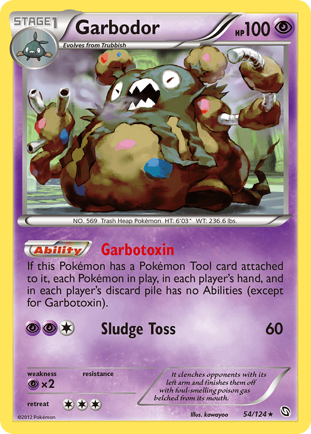 Garbodor — Dragons Exalted #54