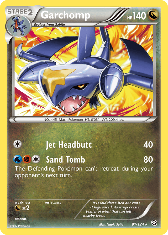 Garchomp — Dragons Exalted #91