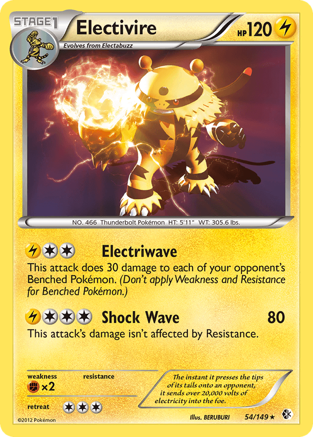 Electivire — Boundaries Crossed #54