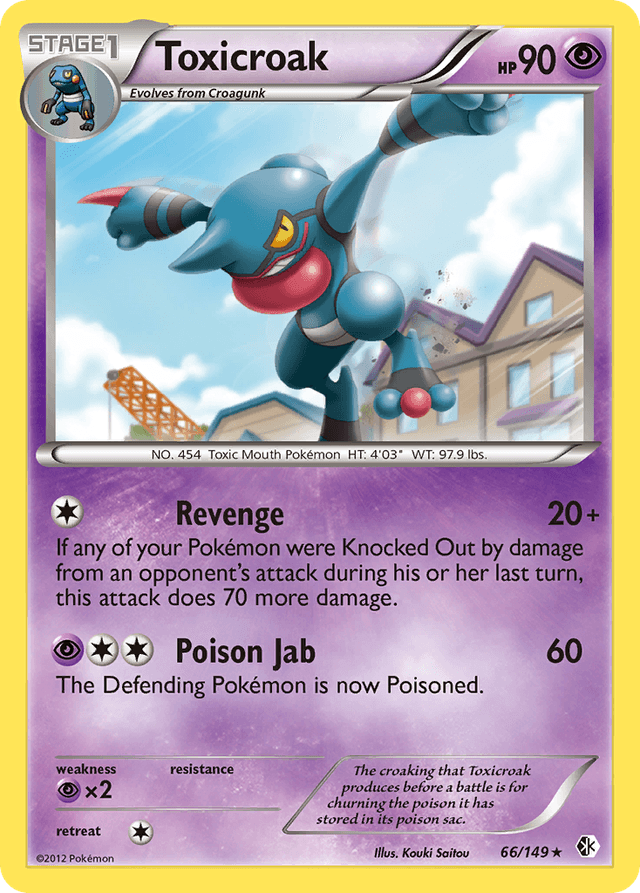 Toxicroak — Boundaries Crossed #66