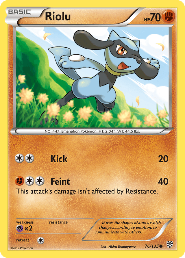 Riolu — Plasma Storm #76