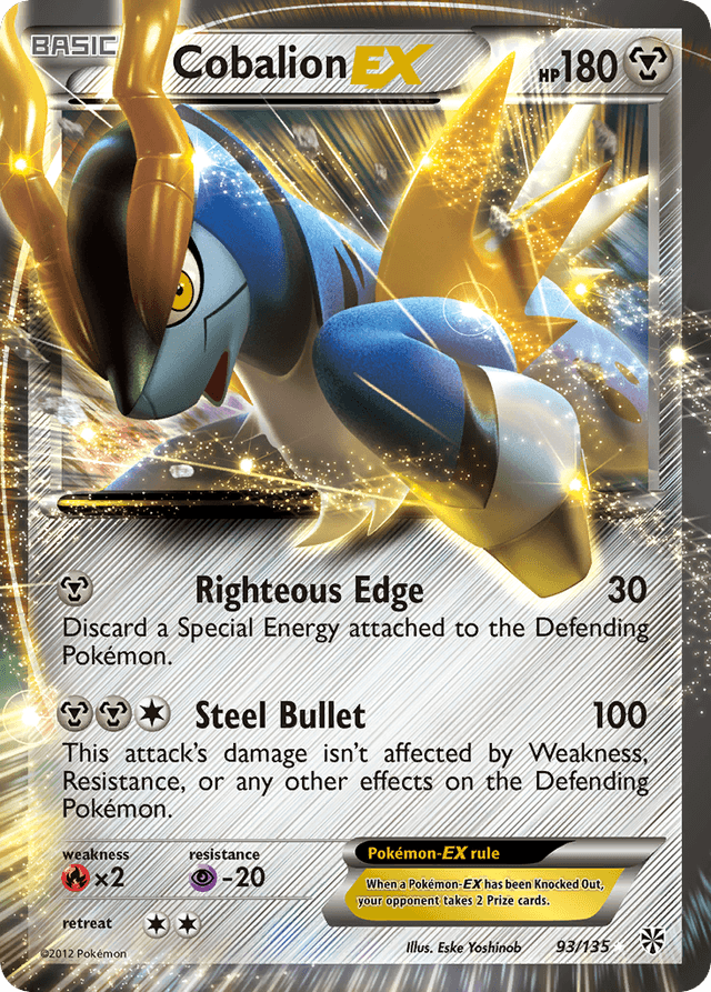Cobalion-EX — Plasma Storm #93