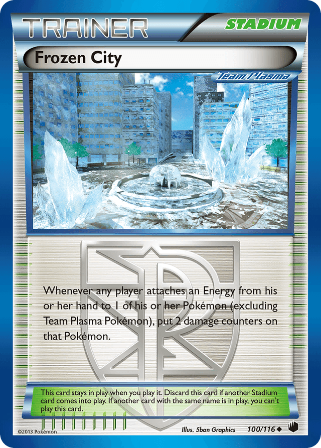 Frozen City — Plasma Freeze #100