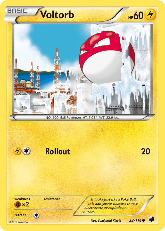 Voltorb — Plasma Freeze #32