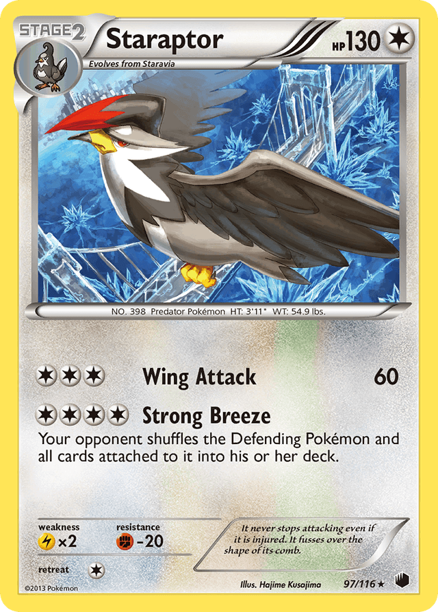 Staraptor — Plasma Freeze #97