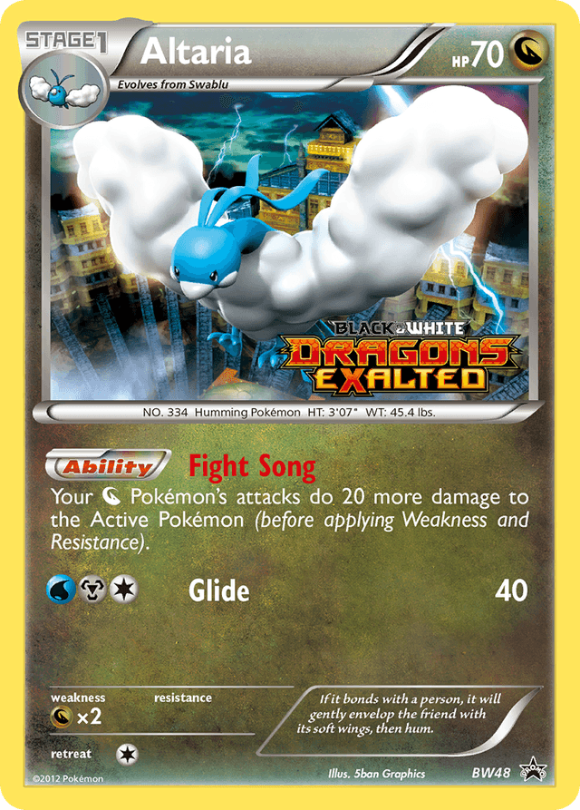 Altaria — BW Black Star Promos #BW48