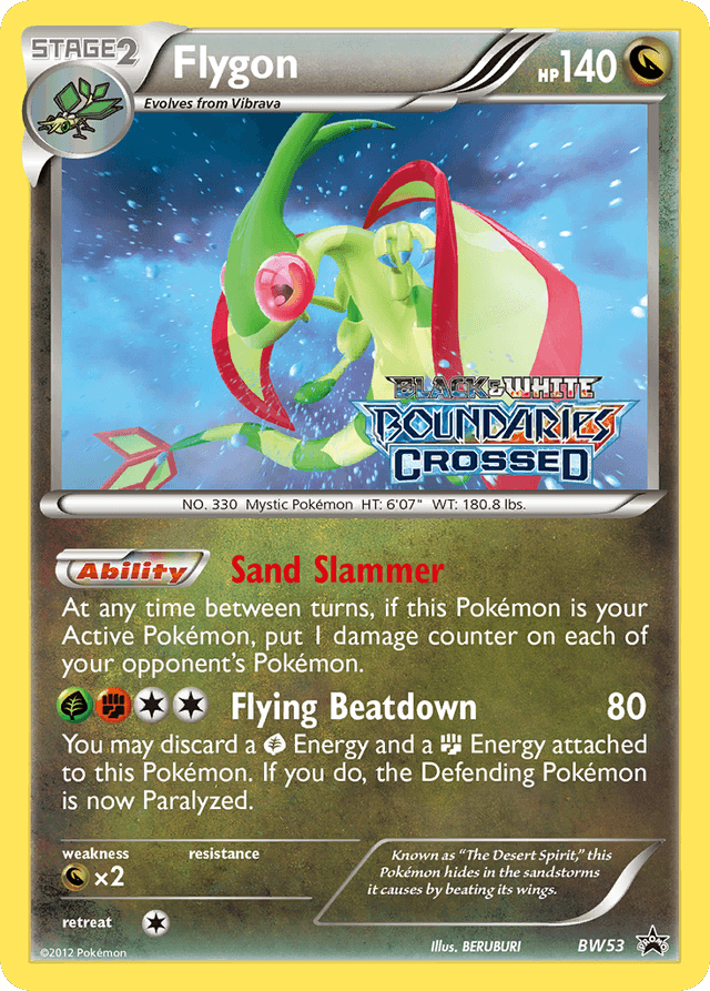 Flygon — BW Black Star Promos #BW53