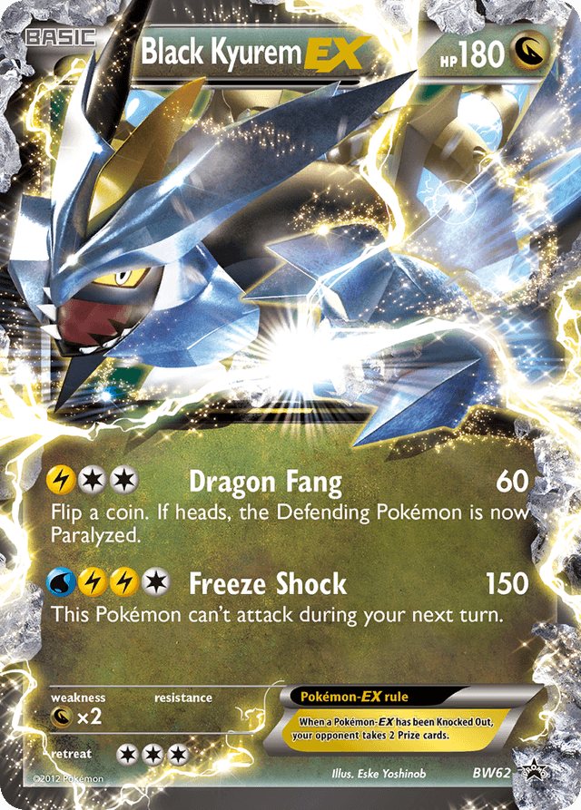 Black Kyurem-EX — BW Black Star Promos #BW62