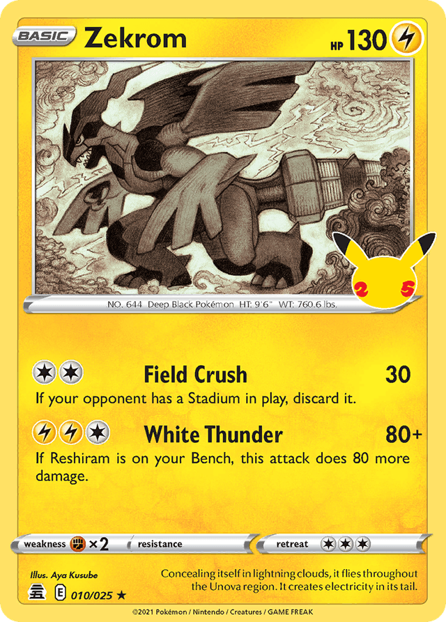 Zekrom — Celebrations #10