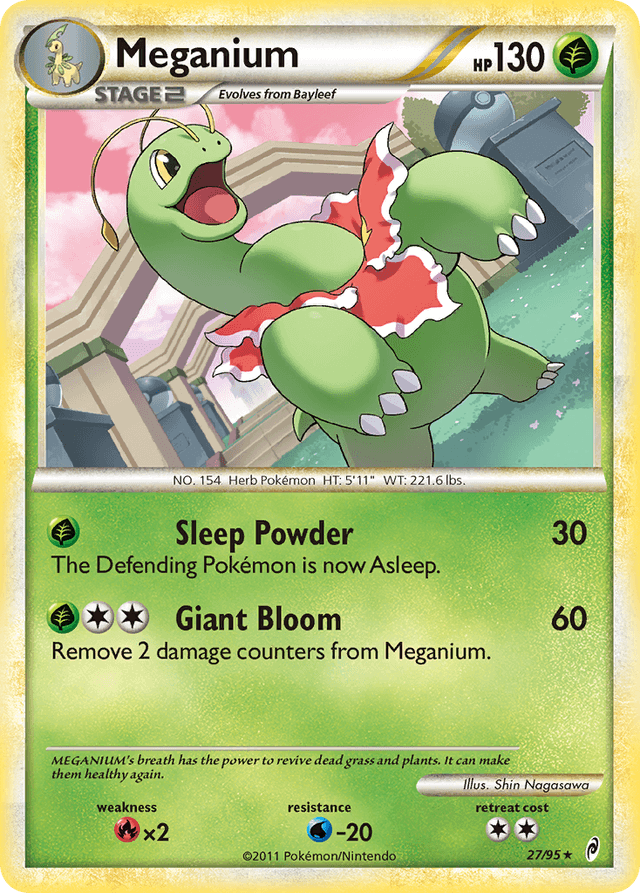 Meganium — Call of Legends #27