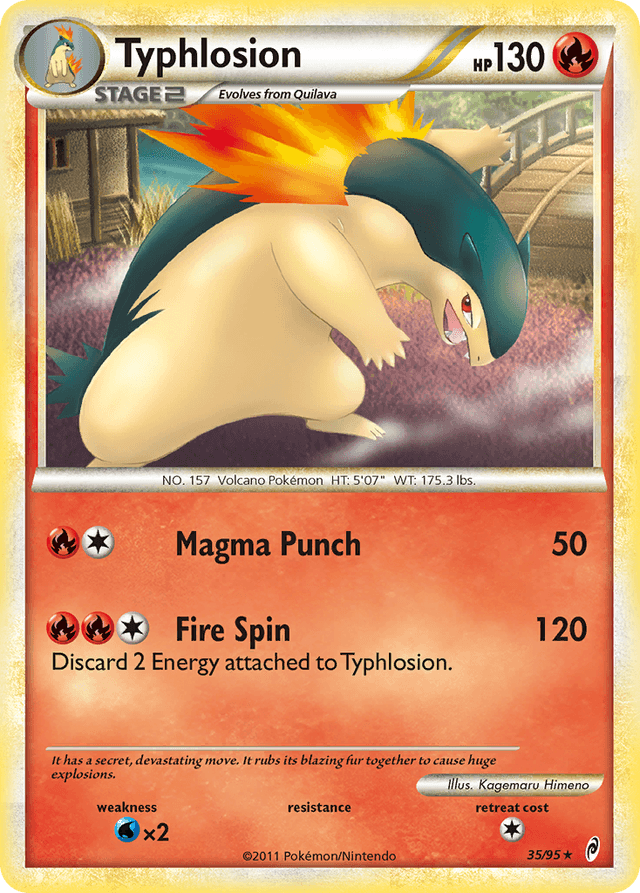 Typhlosion — Call of Legends #35