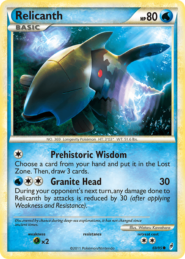 Relicanth — Call of Legends #69