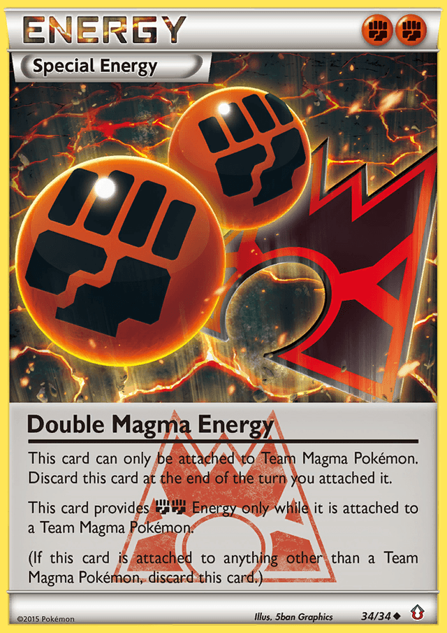 Double Magma Energy — Double Crisis #34