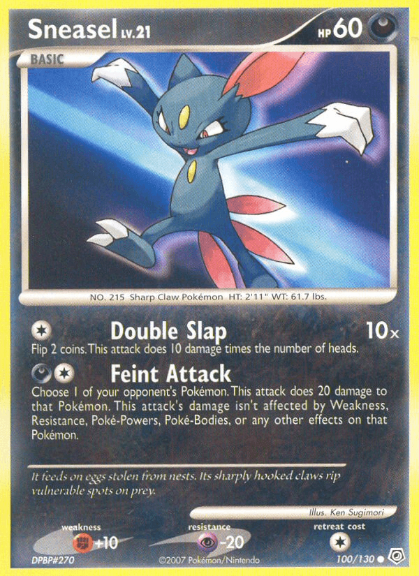 Sneasel — Diamond & Pearl #100