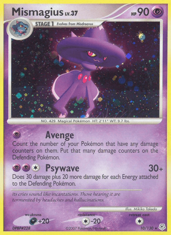 Mismagius — Diamond & Pearl #10