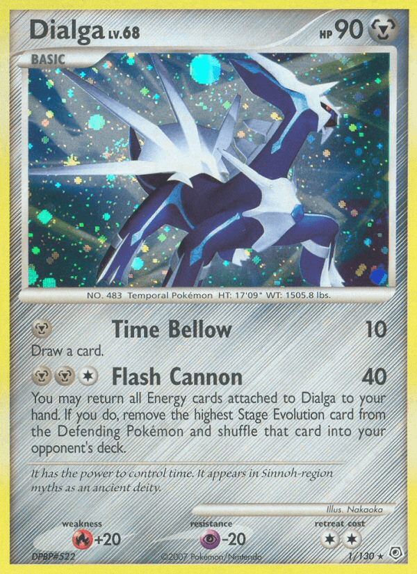 Dialga — Diamond & Pearl #1