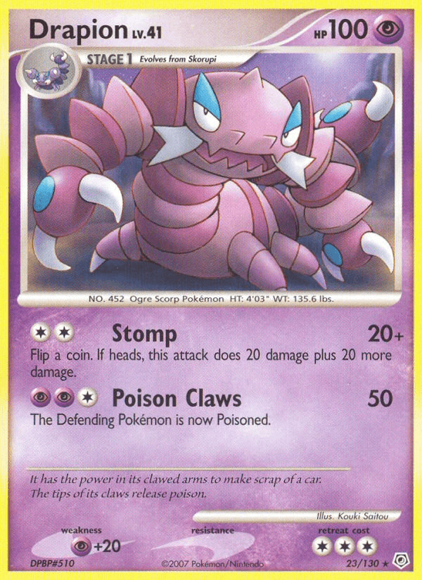 Drapion — Diamond & Pearl #23