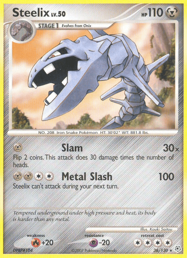 Steelix — Diamond & Pearl #38