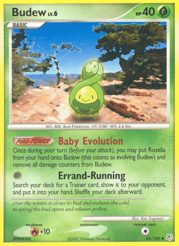 Budew — Diamond & Pearl #43