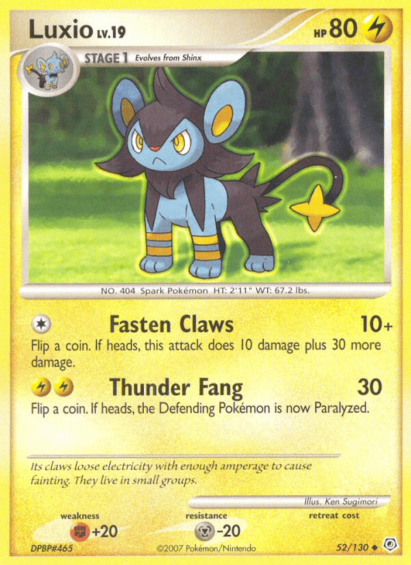 Luxio — Diamond & Pearl #52