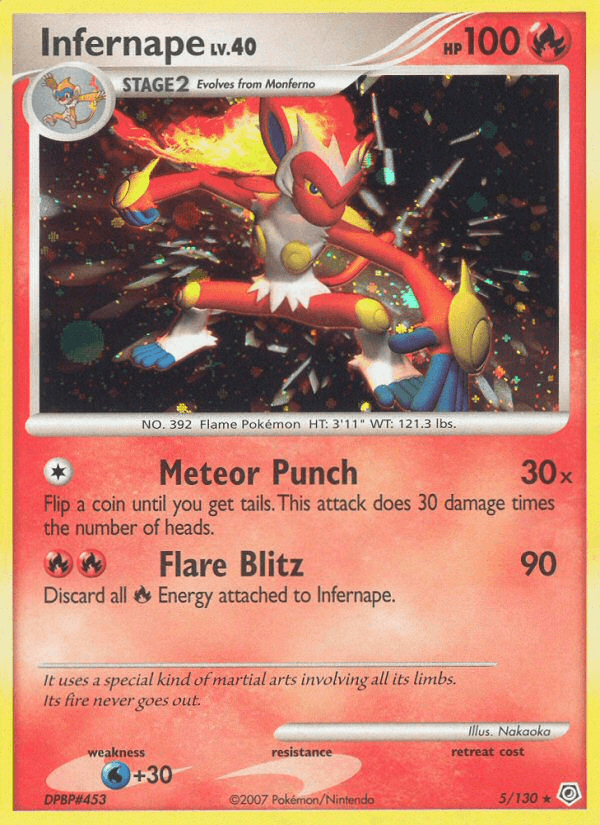 Infernape — Diamond & Pearl #5