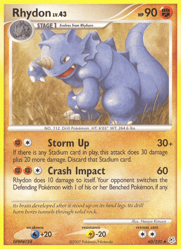 Rhydon — Diamond & Pearl #60