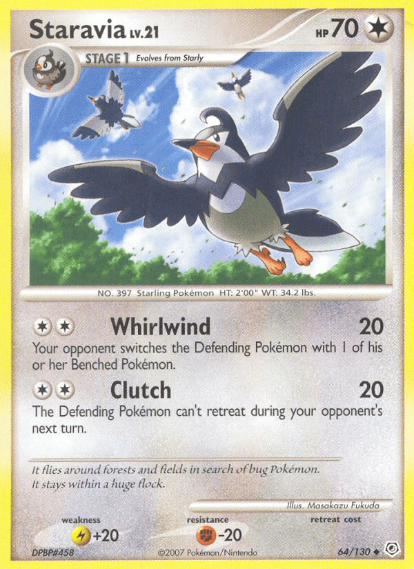 Staravia — Diamond & Pearl #64