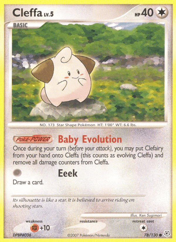 Cleffa — Diamond & Pearl #78