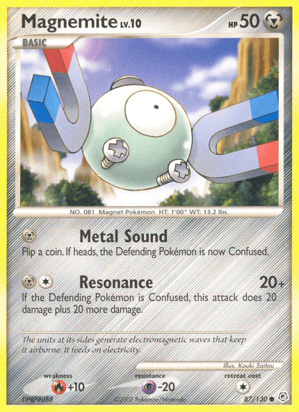 Magnemite — Diamond & Pearl #87