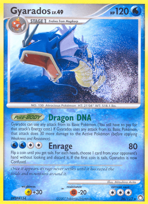 Gyarados — Mysterious Treasures #26